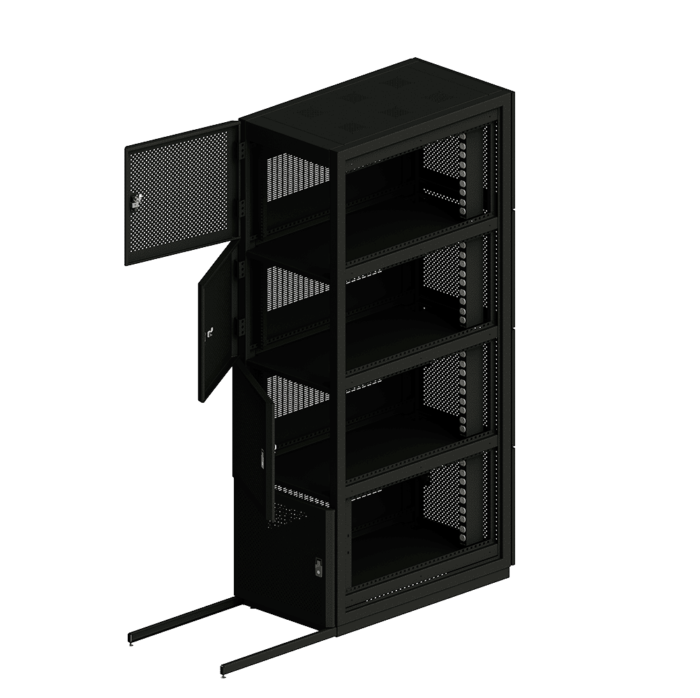 Racks y gabinetes, productos para telecomunicaciones, racks de acero, racks de aluminio